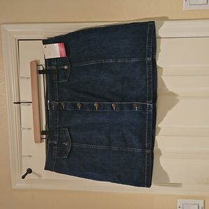 Adorable So Denim Skirt Size 3x